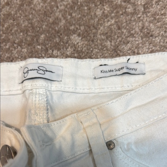 Jesica Simpson ,White Denim Skinny Jeans! - Picture 2 of 5